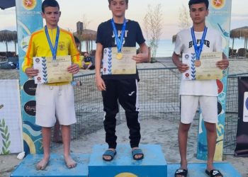 Πρωταθλητής Ελλάδας ο Μότσιος του Α.Σ. Τρικάλων στο beach wrestling
