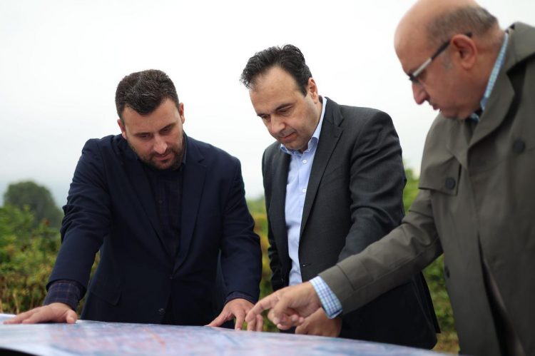O Παπαστεργίου …βάζει πλάτη για το μεγάλο έργο που αλλάζει την Καλαμπάκα