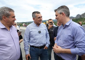 Δημ. Κουρέτας: Σημαντική η έναρξη των εργασιών για την ανακατασκευή της γέφυρας Διάβας