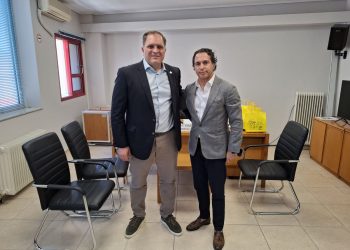 Την Λάρισα επισκέφτηκε ο διοικητής της ΑΑΔΕ Γεώργιος Πιτσιλής