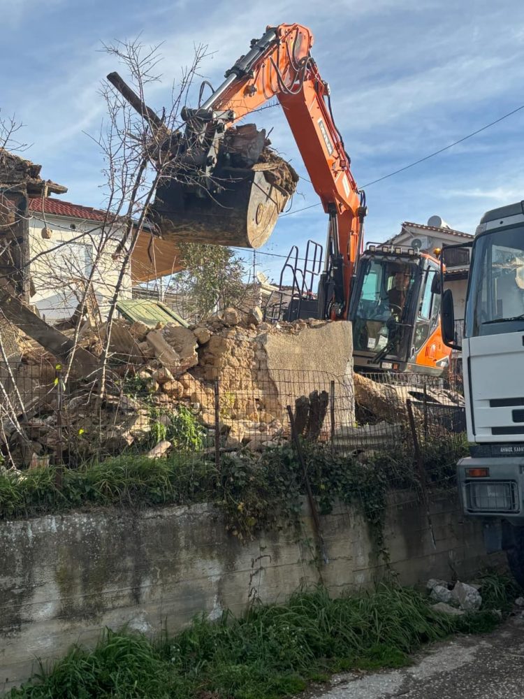 Επιχορήγηση 96.000 ευρώ εξασφάλισε ο Δήμος Μετεώρων για κατεδαφίσεις «κόκκινων» κτισμάτων
