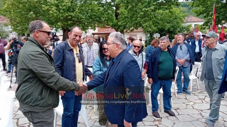 Τίμησε τη μνήμη του Χαρίλαου Φλωράκη η ΤΕ Καρδίτσας του ΚΚΕ – Παρών ο Γ.Γ. του ΚΚΕ Δημήτρης Κουτσούμπας (ΕΙΚΟΝΕΣ)