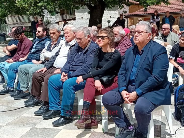Τίμησε τη μνήμη του Χαρίλαου Φλωράκη η ΤΕ Καρδίτσας του ΚΚΕ – Παρών ο Γ.Γ. του ΚΚΕ Δημήτρης Κουτσούμπας (ΕΙΚΟΝΕΣ)