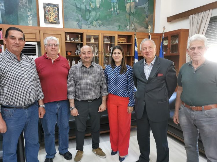 Συνάντηση Δημάρχου Τρικκαίων – Συνδέσμου Αγωνιστών Κύπρου 1974