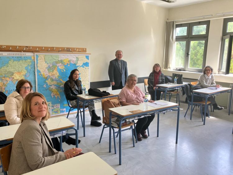 Επίσκεψη του Συμβούλου Εκπαίδευσης Φιλολόγων κ. Αγαθοκλή Αζέλη στο Μουσικό Σχολείο Τρικάλων