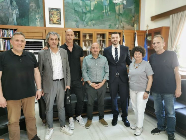 Συνάντηση Σακκά με εκπροσώπους του ΑΟ Τρίκαλα Μπάσκετ