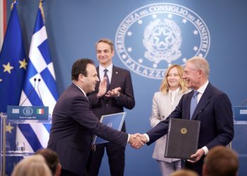 Στη Ρώμη ο Υπουργός Ψηφιακής Διακυβέρνησης Δημήτρης Παπαστεργίου συνοδεύοντας τον Πρωθυπουργό Κυριάκο Μητσοτάκη, στη 2η Σύνοδο του Ανώτατου Συμβουλίου Συνεργασίας Ελλάδας – Ιταλίας