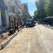 Στην οδό 28ης Οκτωβρίου συνεχίζεται η ανακατασκευή πεζοδρομίων στα Τρίκαλα – Κυκλοφοριακές αλλαγές