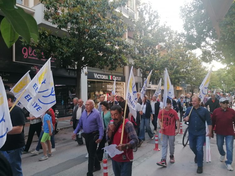 Ξεσήκωσαν τα Τρίκαλα για την Ειρήνη και τη Λευτεριά στην Παλαιστίνη