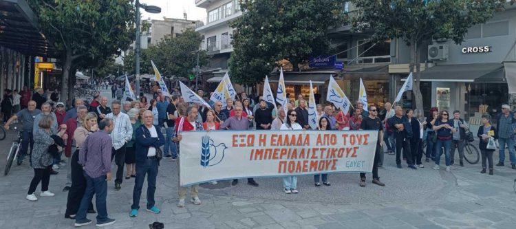 Ξεσήκωσαν τα Τρίκαλα για την Ειρήνη και τη Λευτεριά στην Παλαιστίνη
