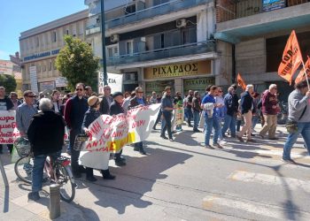Με παλμό η πρωτομαγιάτικη συγκέντρωση στα Τρίκαλα
