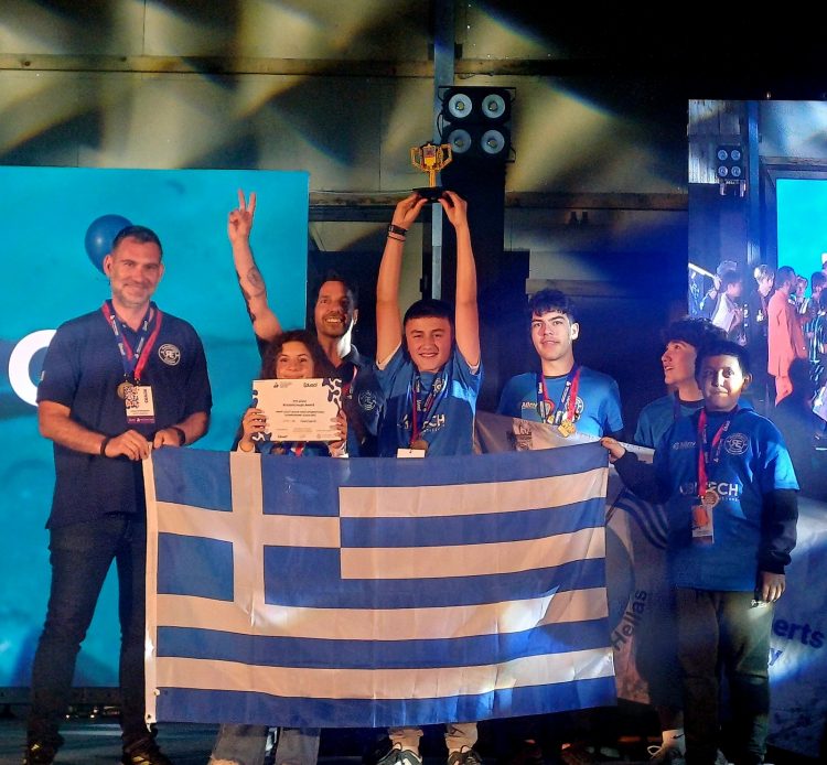 Μεγάλη Παγκόσμια διάκριση για τους RobotExperts