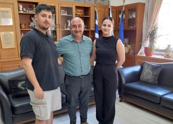 Mε εκπροσώπους νέων από το Ρίζωμα συναντήθηκε ο Δήμαρχος Τρικκαίων