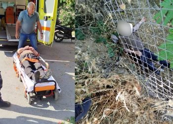 Βολιώτης πήγε να κάνει την ανάγκη του και έπεσε σε χαντάκι (ΒΙΝΤΕΟ)