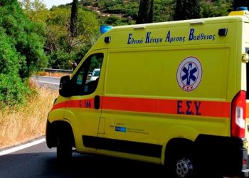 Διασωληνωμένο στην εντατική νοσηλεύεται στο Πανεπιστημιακό Νοσοκομείο Λάρισας εξάχρονο αγόρι που έπεσε από ύψος