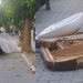 Απίστευτος Λαρισαίος: Πέταξε στο πεζοδρόμιο από στρώμα μέχρι και… νιπτήρα!