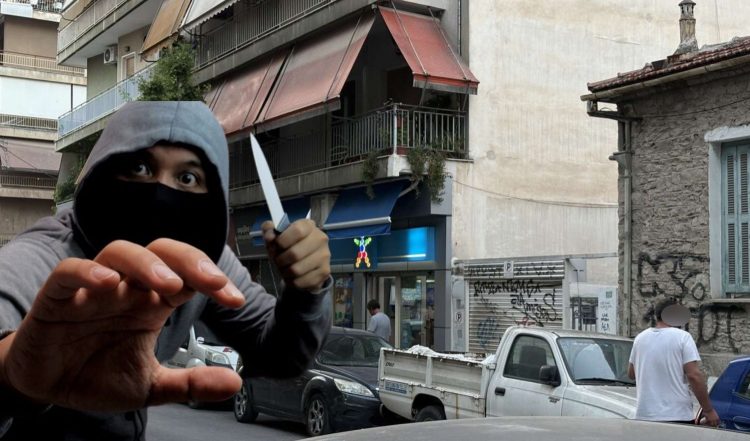 Τρόμος σε Πρακτορείο ΟΠΑΠ στη Λάρισα: Έβγαλαν μαχαίρι δύο μαυροφορεμένοι κουκουλοφόροι με πατίνι: «Φύγε, θα σου κάνω ζημιά…» (ΕΙΚΟΝΕΣ)