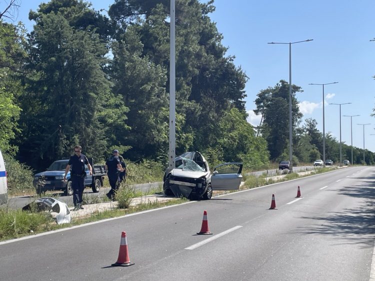 Νεκρή νεαρή γυναίκα σε τροχαίο στην Ε.Ο. Λάρισας – Τρικάλων (ΕΙΚΟΝΕΣ)