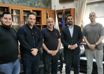 Αποτελέσματα καμπάνιας της ΟΝΝΕΔ παρουσίασε στον Δήμαρχο Τρικκαίων ο πρόεδρος της οργάνωσης