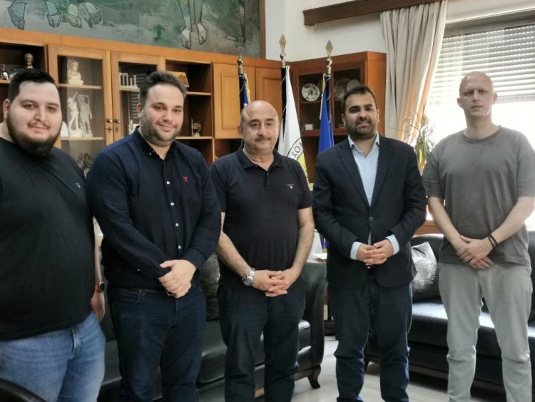 Αποτελέσματα καμπάνιας της ΟΝΝΕΔ παρουσίασε στον Δήμαρχο Τρικκαίων ο πρόεδρος της οργάνωσης