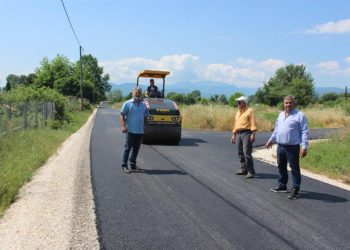 Επεκτείνονται τα έργα ασφαλτόστρωσης στο Δροσερό Τρικάλων