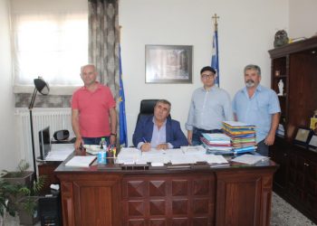Νέα σύμβαση υπέγραψε ο Δήμαρχος Πύλης Κώστας Μαράβας