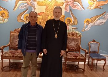 Συνάντηση του προέδρου του Φ.Ι.ΛΟ.Σ. με τον αρχιεπίσκοπο Σουηδίας στη Στοκχόλμη