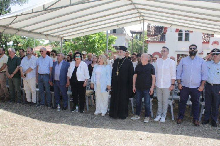 Τιμήθηκε η Μάχη της Πόρτας στην Πύλη παρουσία της βουλεύτριας του ΚΚΕ Λιάνας Κανέλη