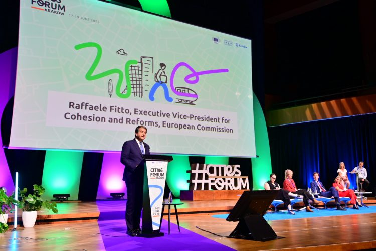 Raffaele Fitto στο Cities Forum 2025: Οι πόλεις στο επίκεντρο της νέας ευρωπαϊκής πολιτικής