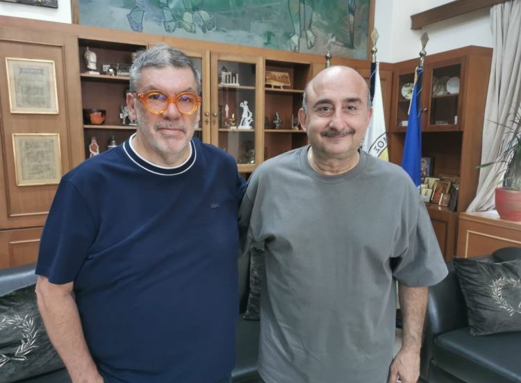 Με το Θανάση Λάλα συναντήθηκε ο Νίκος Σακκάς