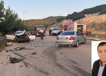 Σοκ στη Λαμία: Σκοτώθηκε σε τροχαίο ο Αντιδήμαρχος Κώστας Σταυρογιάννης – Βαριά τραυματισμένη η σύζυγός του (ΕΙΚΟΝΕΣ – ΒΙΝΤΕΟ)