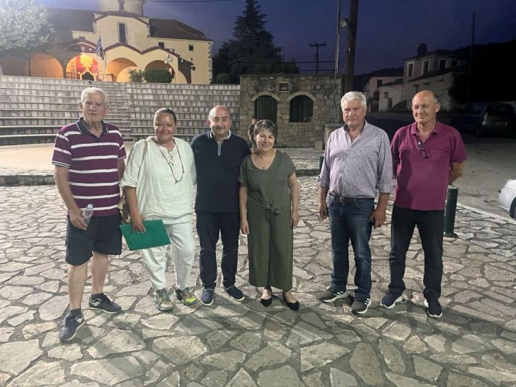 Λύσεις και προγραμματισμός για τα χωριά του Δήμου Τρικκαίων – Συνεχείς επισκέψεις Σακκά