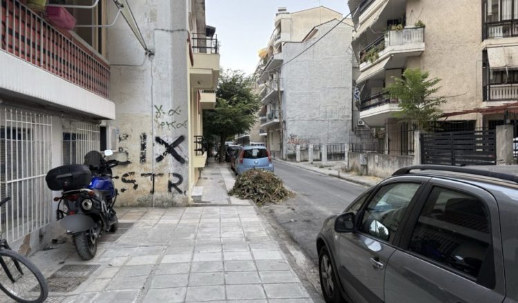 Το δέντρο που …πάρκαρε παράνομα σε θέση στάθμευσης δέκα μέρες τώρα και μάλιστα χωρίς …κλήση (ΕΙΚΟΝΕΣ)