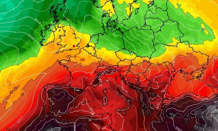 Καιρός: Το GFS επιμένει για καύσωνα και στο… βάθος ψυχρή λίμνη – Πότε αλλάζει το σκηνικό