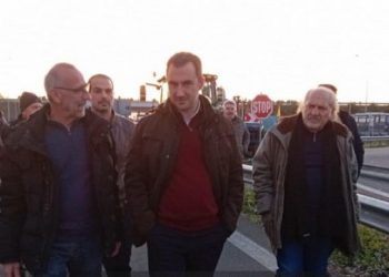 Δικογραφία για συμμετοχή του προέδρου της Νέας Αριστεράς Αλ. Χαρίτση σε κινητοποίηση αγροτών στον Ε65