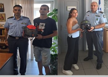 Συνεχίζεται η καμπάνια ευαισθητοποίησης της Διεύθυνσης Αστυνομίας Τρικάλων για την χρήση κράνους