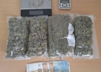 Χτύπημα της Δίωξης Τρικάλων στη Θεσσαλονίκη – Βρέθηκαν κάνναβη, ζυγαριές και μετρητά σε σπίτι ημεδαπού
