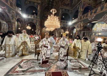 Πρώτη Ιερά Αγρυπνία στα Τρίκαλα προς τιμήν του νέου Αγίου Ιερέως Δημητρίου Γκαγκαστάθη