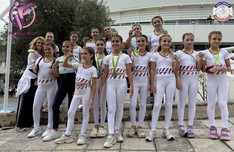 Ασημένιο μετάλλιο για το τμήμα fun&fit του ΑΠΣ Τρίκαλα