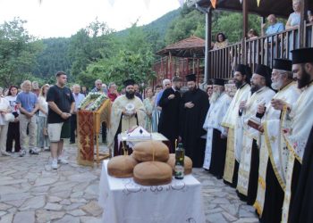 Τιμήθηκε η Μνήμη του Αγίου Προκοπίου στο φερώνυμο μοναστήρι