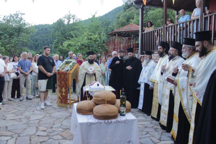 Τιμήθηκε η Μνήμη του Αγίου Προκοπίου στο φερώνυμο μοναστήρι