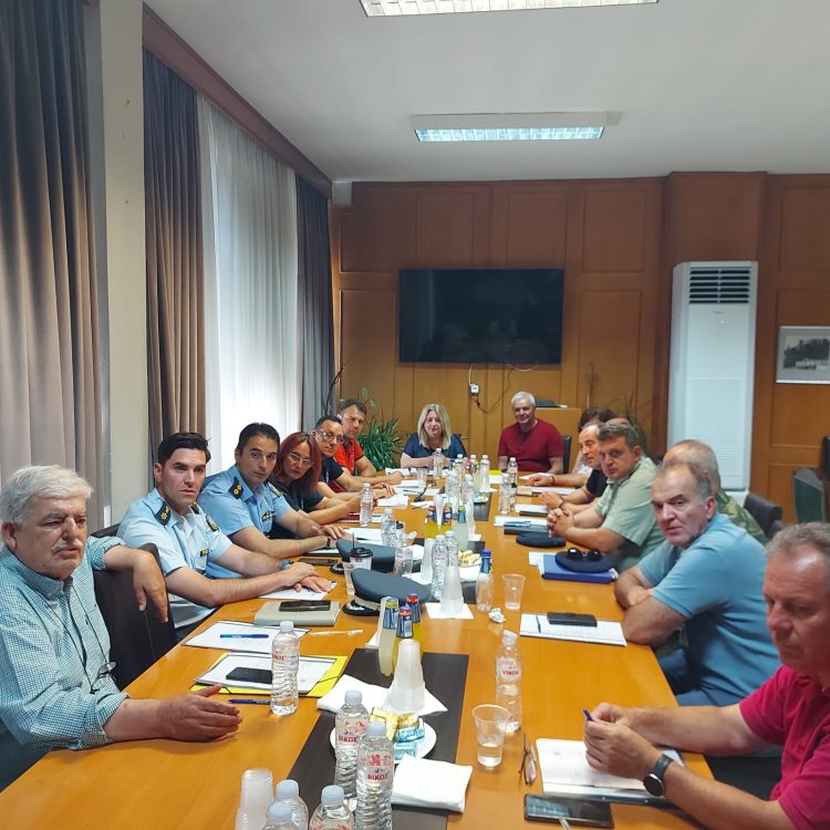 Συνεδρίασε το Συντονιστικό Πολιτικής Προστασίας για τις υψηλές θερμοκρασίες