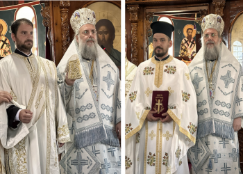 Διπλή χειροτονία στον πανηγυρίζοντα Ιερό Ναό Αγίων Αποστόλων Παλιομοναστήρου