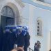 Δημήτρης Κωνσταντάρας: Σκεπασμένο με την ελληνική σημαία το φέρετρό του