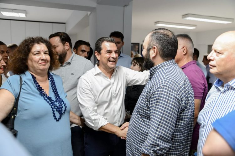 Συνάντηση Κ. Σκρέκα με μέλη και στελέχη του κόμματος στη Θεσσαλονίκη