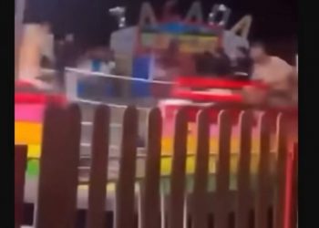 Σοκαριστικό ατύχημα σε λούνα παρκ στη Ρόδο – Τρομακτικό βίντεο