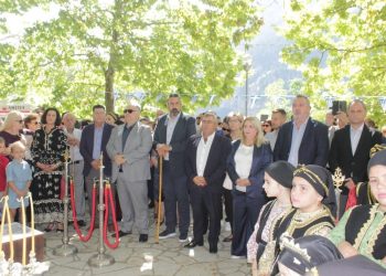 Γιόρτασε με τους Γαρδικιώτες ο δήμαρχος Πύλης