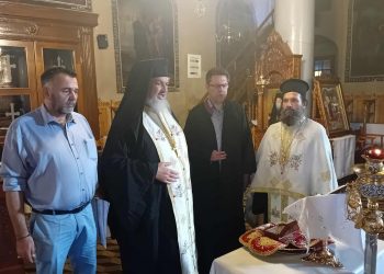Τεμάχιο ιερού λειψάνου του Αγίου Δημητρίου εκ Σαμαρίνης στον Ιερό Ναό Παναγίας Φανερωμένης Τρικάλων