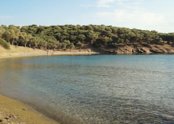«Πράσινη άμμος»: Αυτή είναι η άγνωστη παραλία της Θεσσαλίας που λατρεύουν όσοι την επισκέπτονται (ΒΙΝΤΕΟ)