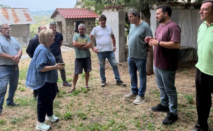 Ξεκίνησαν οι εργασίες απομάκρυνσης κατολισθέντων βράχων στον Ιερό Ναό Αγίου Νικολάου Καστρακίου